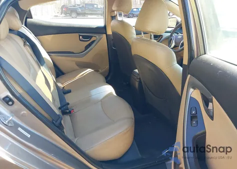 2011 Hyundai Elantra Limited z USA, uszkodzony, nr VIN 5NPDH4AE0BH007161